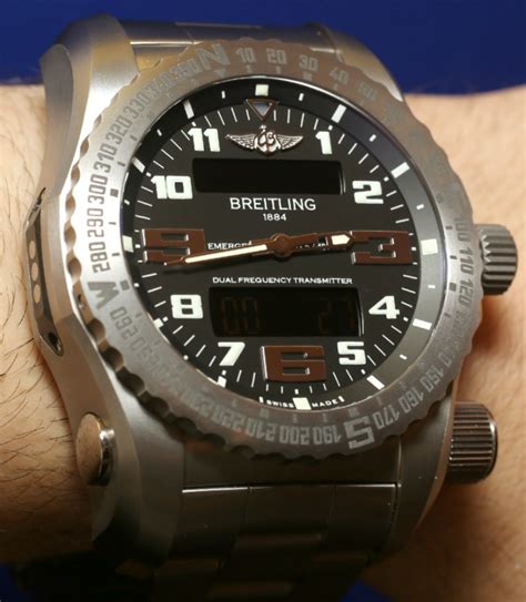 Breitling watch emergency receiver